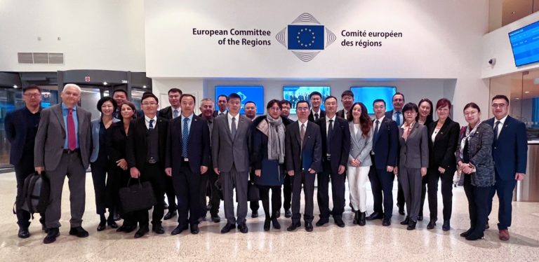 Chinese Delegation Visited Brussels and Ljubljana Region