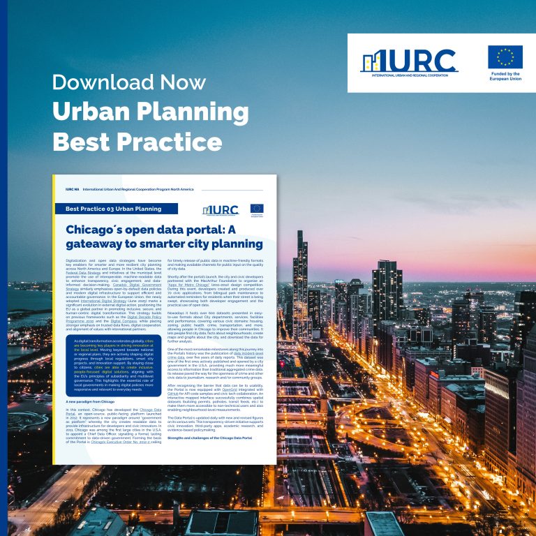 Chicago ́s open data portal: A gateaway to smarter city planning