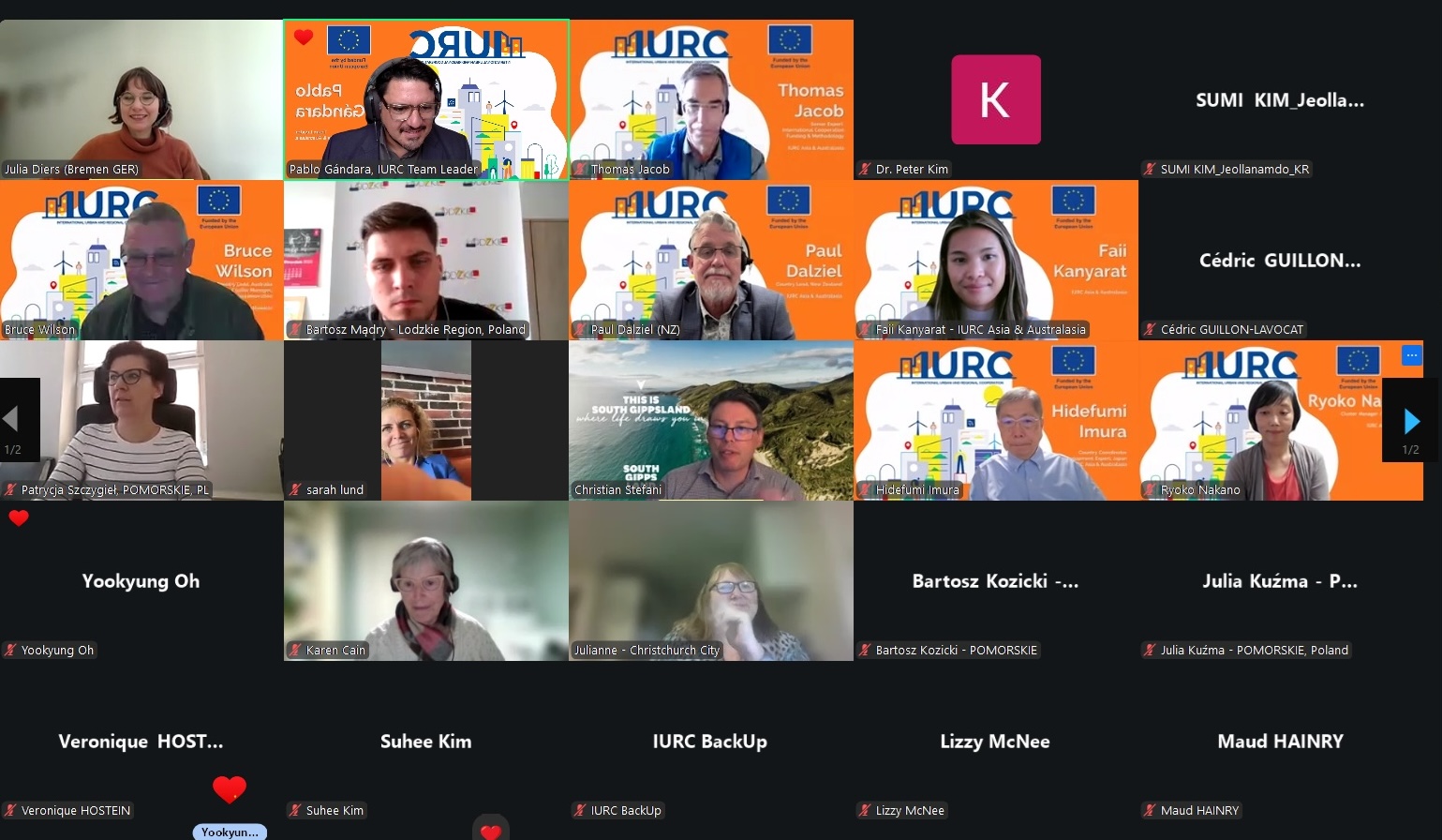 IURC AA Regions Present Clean Energy & Blue Economy Initiatives