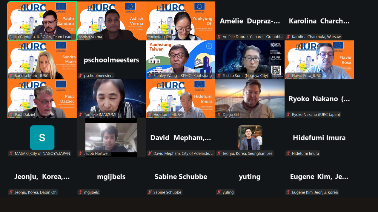 Deep Dive Discussion on Global Urban Innovation in EU and Asian Cities