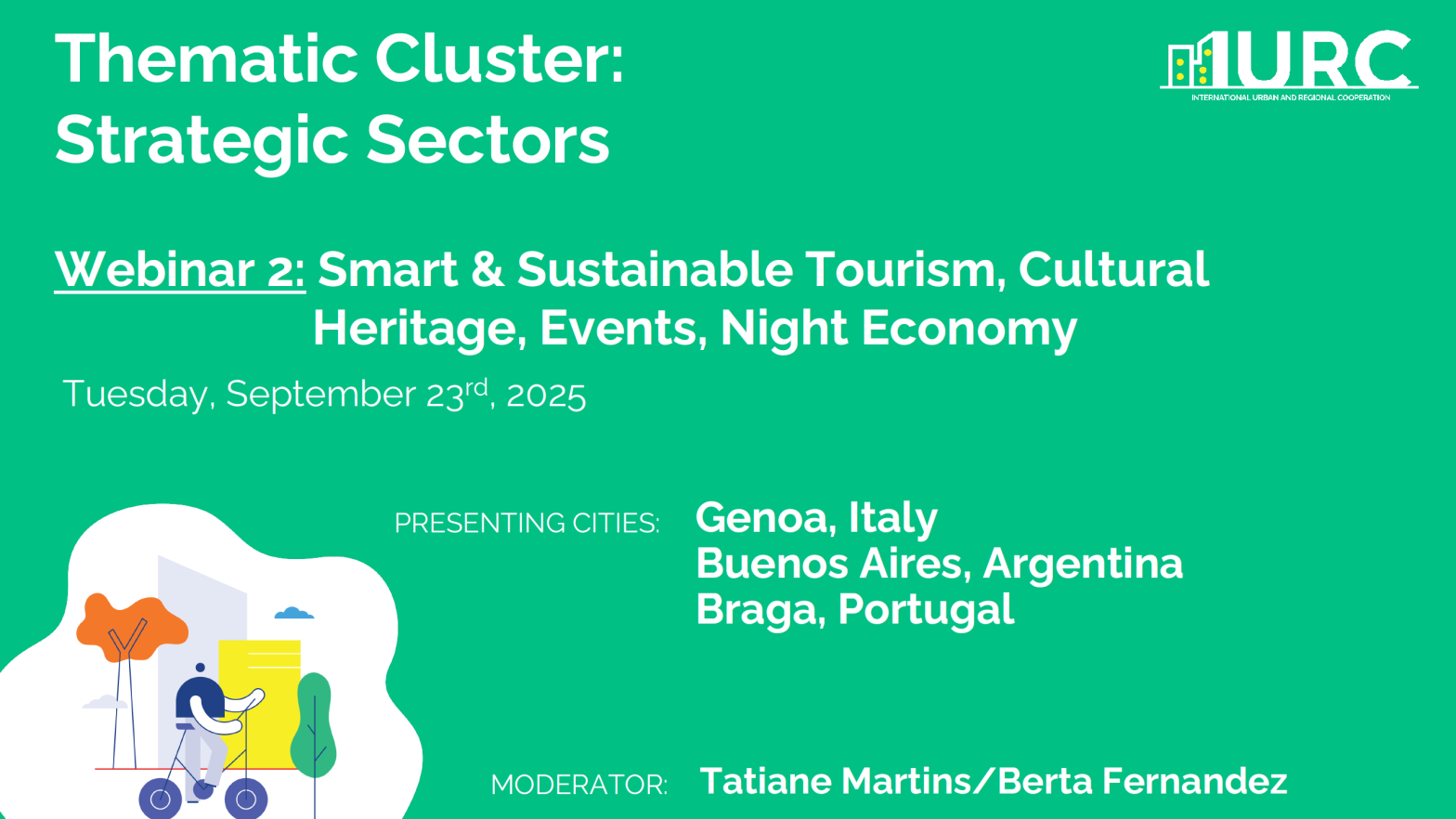 IURC-LAC Webinar Explores Strategic Sectors and Nighttime Economies